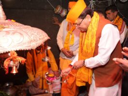 मुख्यमंत्री धामी ने किया जागेश्वर धाम में पूजन-अर्चन,