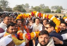 मुख्यमंत्री धामी का हरिद्वार आगमन — गन्ने का भाव ऐतिहासिक रूप से बढ़ाने पर किसानों ने किया भव्य स्वागत