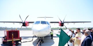 मुख्यमंत्री ने किया देहरादून – पिथौरागढ़ विमान सेवा का शुभारंभ