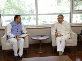 मुख्यमंत्री ने केंद्रीय मंत्री से भेंट कर रेल एवं ‘डिजिटल कुम्भ 2027’ पर की चर्चा