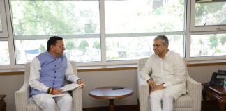 मुख्यमंत्री ने केंद्रीय मंत्री से भेंट कर रेल एवं ‘डिजिटल कुम्भ 2027’ पर की चर्चा