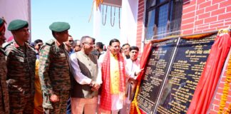 पूर्व सैनिकों को मिला तोहफा, सीएम ने किया सीएसडी कैंटीन व सैनिक मिलन केन्द्र का लोकार्पण।