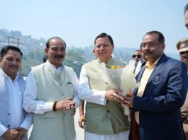 मुख्यमंत्री पुष्कर धामी पहुंचे अल्मोड़ा। अल्मोड़ा को दी 138 करोड़ की सौगात।