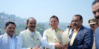 मुख्यमंत्री पुष्कर धामी पहुंचे अल्मोड़ा। अल्मोड़ा को दी 138 करोड़ की सौगात।