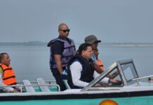 मुख्यमंत्री पुष्कर धामी ने गदरपुर में अंतर्राष्ट्रीय क्याकिंग एवं कैनोइंग प्रतियोगिता की तैयारियों का लिया जायजा