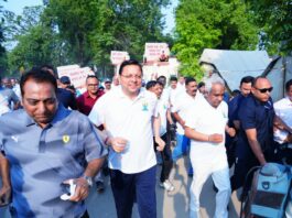 मुख्यमंत्री ने 12 वें अंतरराष्ट्रीय योग दिवस के उपलक्ष्य में आयोजित रन फॉर योगा कार्यक्रम में प्रतिभाग किया ।