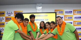 री-नीट यूजी 2026 में एलेन का शानदार प्रदर्शन, आदि जैन बने उत्तराखंड के टॉपर