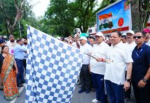 मुख्यमंत्री ने ‘रन फॉर कारगिल हीरोज’ मैराथॉन को दिखायी हरी झंडी