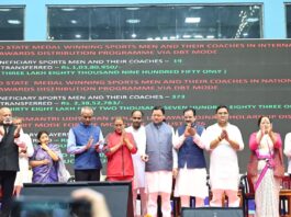 मुख्यमंत्री पुष्कर धामी ने राष्ट्रीय खेल दिवस पर उत्तराखण्ड राज्य क्रीड़ा विश्वविद्यालय के प्रथम चरण के निर्माण कार्यों का किया शिलान्यास