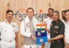माउंट मुकुट ईस्ट का ऐतिहासिक आरोहण कर लौटे भारतीय तटरक्षक बल एवं एचएमआई के संयुक्त अभियान दल का मुख्यमंत्री ने किया फ्लैग-इन