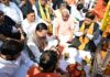 प्रधानमंत्री नरेन्द्र मोदी के सार्वजनिक सेवा के 25 वर्ष पूर्ण होने पर मुख्यमंत्री धामी ने मंत्रिमंडल के सहयोगियों के साथ हरकी पैड़ी पर किया गंगा पूजन एवं आरती