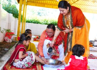 मुख्यमंत्री ने शारदीय नवरात्रि की महानवमी पर किया हवन एवं कन्या पूजन