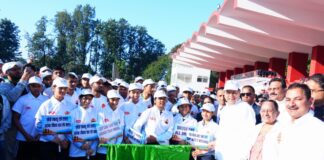मुख्यमंत्री ने नशामुक्त उत्तराखण्ड वॉकथॉन को दिखाई हरी झंडी