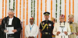 डॉ. ढाल सिंह बिसेन ने उत्तराखण्ड के राज्यपाल पद की शपथ ली