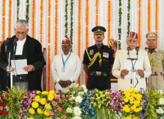 डॉ. ढाल सिंह बिसेन ने उत्तराखण्ड के राज्यपाल पद की शपथ ली